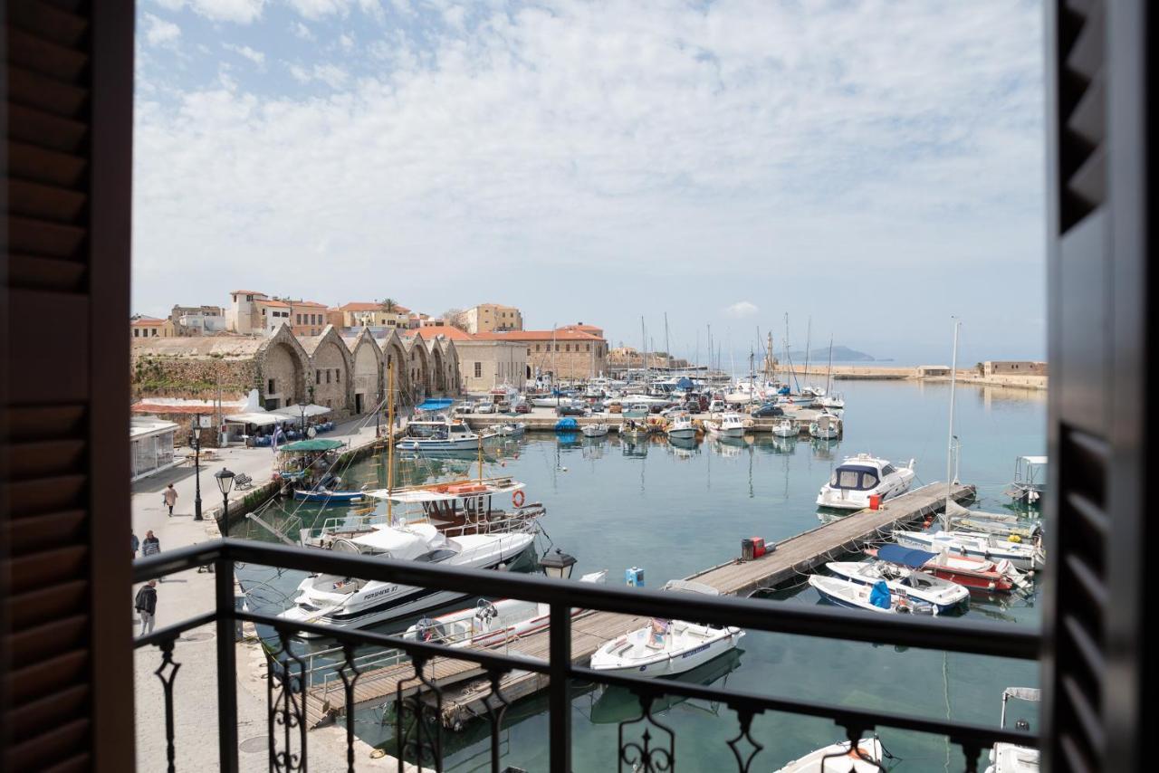 Destino Home Overlooking The Venetian Port Of Chania Chania  Екстер'єр фото