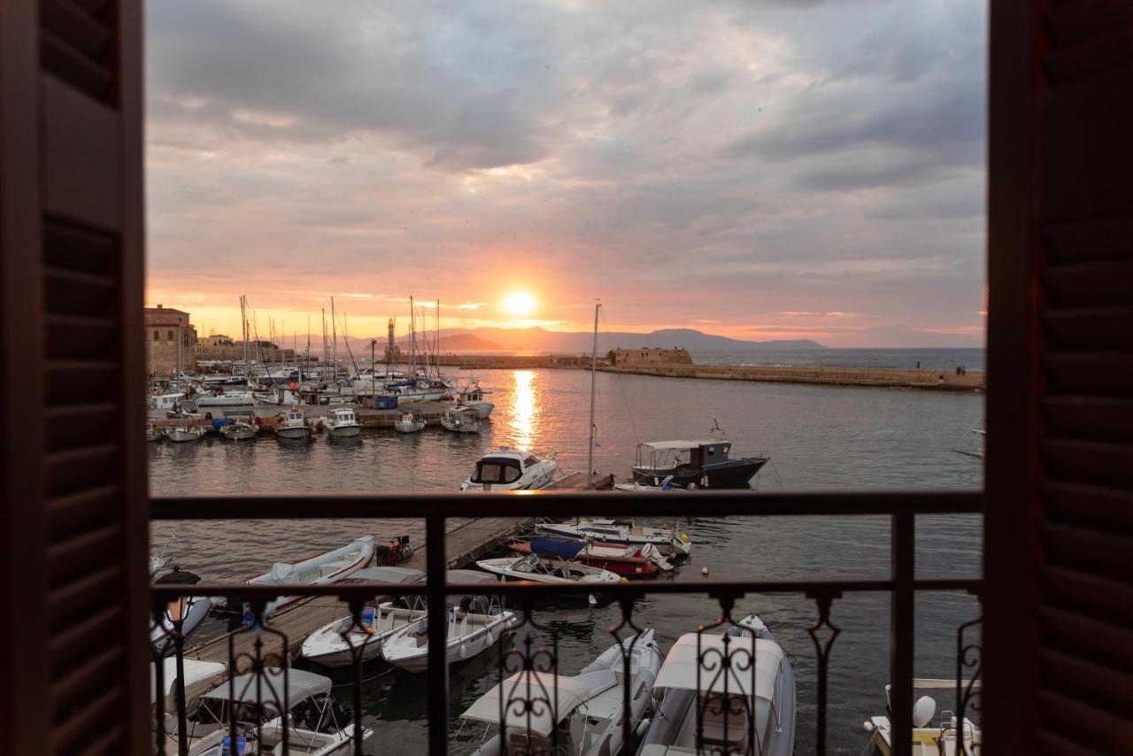 Destino Home Overlooking The Venetian Port Of Chania Chania  Екстер'єр фото